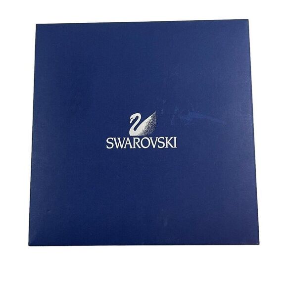 Brilliant Swarovski Crystal Shooting Star Fizzle Lavalier Necklace In Box RARE - Picture 10 of 13